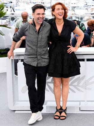 IPA84858764 - Cannes, 79th Cannes Film Festival 2026, day 8. L affaire Marie-Claire (Women On Trial Pictured: Yvo Muller and Lauriane Escaffre  Copyright: xAlbertoxTerenghix xPoolxPhotoxEventsx07x 84858764