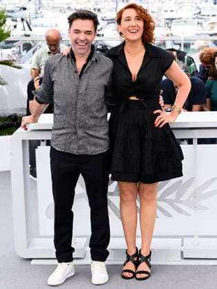 IPA84858766 - Cannes, 79th Cannes Film Festival 2026, day 8. L affaire Marie-Claire (Women On Trial Pictured: Yvo Muller and Lauriane Escaffre  Copyright: xAlbertoxTerenghix xPoolxPhotoxEventsx07x 84858766