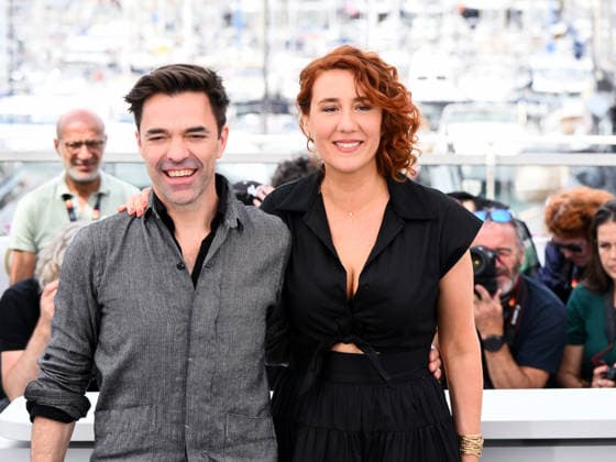 IPA84858770 - Cannes, 79th Cannes Film Festival 2026, day 8. L affaire Marie-Claire (Women On Trial Pictured: Yvo Muller and Lauriane Escaffre  Copyright: xAlbertoxTerenghix xPoolxPhotoxEventsx07x 84858770