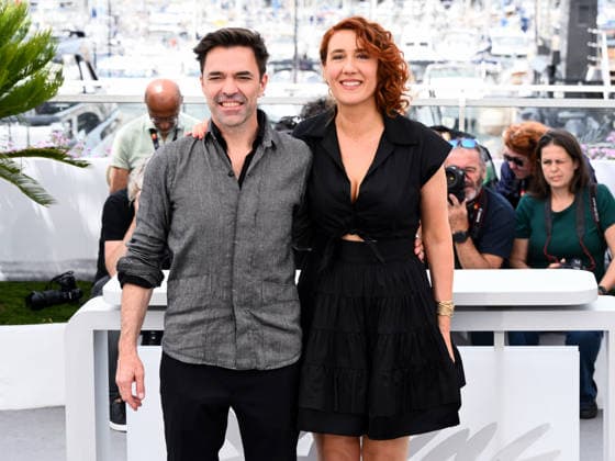 IPA84858771 - Cannes, 79th Cannes Film Festival 2026, day 8. L affaire Marie-Claire (Women On Trial Pictured: Yvo Muller and Lauriane Escaffre  Copyright: xAlbertoxTerenghix xPoolxPhotoxEventsx07x 84858771