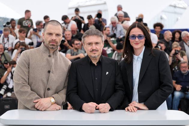 Sebastian Stan, Cristian Mungiu, Renate Reinsve Photocall for Fjord at the 79th Cannes International Film Festival May 19th, 2026 Jacovides Moreau Bestimage Photocall for Fjord at the 79th Cannes International Film Festival May 19th, 2026 Cannes France  Copyright: xJACOVIDES-MOREAUx xBESTIMAGExJACOVIDES-MOREAUx xBESTIMAGEx