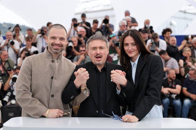 Sebastian Stan, Cristian Mungiu, Renate Reinsve Photocall for Fjord at the 79th Cannes International Film Festival May 19th, 2026 Jacovides Moreau Bestimage Photocall for Fjord at the 79th Cannes International Film Festival May 19th, 2026 Cannes France  Copyright: xJACOVIDES-MOREAUx xBESTIMAGExJACOVIDES-MOREAUx xBESTIMAGEx