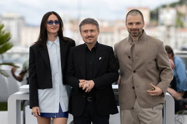 Sebastian Stan, Cristian Mungiu, Renate Reinsve Photocall for Fjord at the 79th Cannes International Film Festival May 19th, 2026 Jacovides Moreau Bestimage Photocall for Fjord at the 79th Cannes International Film Festival May 19th, 2026 Cannes France  Copyright: xJACOVIDES-MOREAUx xBESTIMAGExJACOVIDES-MOREAUx xBESTIMAGEx