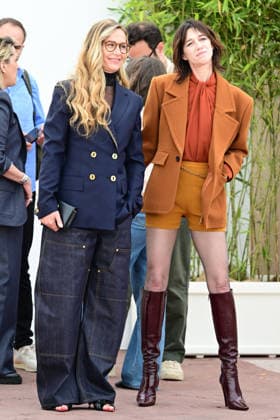 Charlotte Gainsbourg and Cécile de France pose during the screening of Laffaire Marie Claire at the Palais des Festivals on Tuesday, May 18, 2026, during the 79th Cannes Film Festival Romain Doucelin Bestimage  Copyright: xRomainxDoucelinx xBestimagexRomainxDoucelinx xBestimagex