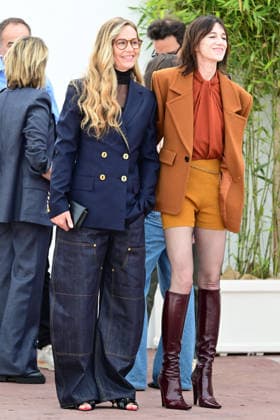 Charlotte Gainsbourg and Cécile de France pose during the screening of Laffaire Marie Claire at the Palais des Festivals on Tuesday, May 18, 2026, during the 79th Cannes Film Festival Romain Doucelin Bestimage  Copyright: xRomainxDoucelinx xBestimagexRomainxDoucelinx xBestimagex