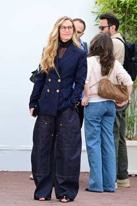 Cécile de France poses during the screening of Laffaire Marie Claire at the Palais des Festivals on Tuesday, May 18, 2026, during the 79th Cannes Film Festival Romain Doucelin Bestimage  Copyright: xRomainxDoucelinx xBestimagexRomainxDoucelinx xBestimagex