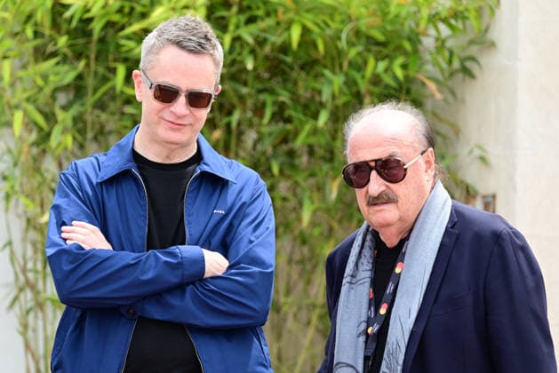 Nicolas Winding Refn and Pino Donaggio pose during the Her Private Hell screening at the Palais des Festivals on Tuesday, May 19, 2026, during the 79th Cannes Film Festival Romain Doucelin Bestimage Cannes France  Copyright: xRomainxDoucelinx xBestimagexRomainxDoucelinx xBestimagex