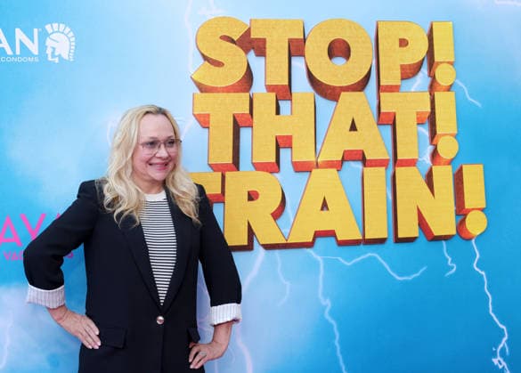 Nicole Sullivan attends the Los Angeles premiere of Stop! That Train! at Harmony Gold on Monday, May 18, 2026. Storyline: Two train stewardess BFFs switch from a dull railway to the luxurious Glamazonian Express. During a massive storm, they must work with snooty first-class crew and President Gagwell to prevent disaster in LA.  LAP20260518679 GREGxGRUDT