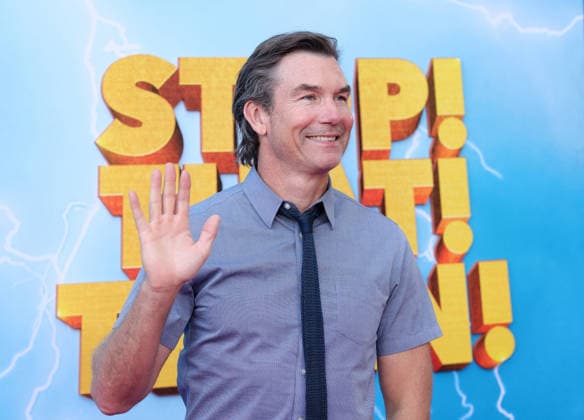 Jerry O Connell attends the Los Angeles premiere of Stop! That Train! at Harmony Gold on Monday, May 18, 2026. Storyline: Two train stewardess BFFs switch from a dull railway to the luxurious Glamazonian Express. During a massive storm, they must work with snooty first-class crew and President Gagwell to prevent disaster in LA.  LAP20260518657 GREGxGRUDT