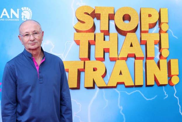 Fenton Bailey attends the Los Angeles premiere of Stop! That Train! at Harmony Gold on Monday, May 18, 2026. Storyline: Two train stewardess BFFs switch from a dull railway to the luxurious Glamazonian Express. During a massive storm, they must work with snooty first-class crew and President Gagwell to prevent disaster in LA.  LAP20260518748 GREGxGRUDT