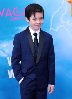 Asher Alexander attends the Los Angeles premiere of Stop! That Train! at Harmony Gold on Monday, May 18, 2026. Storyline: Two train stewardess BFFs switch from a dull railway to the luxurious Glamazonian Express. During a massive storm, they must work with snooty first-class crew and President Gagwell to prevent disaster in LA.  LAP20260518712 GREGxGRUDT