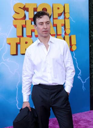 Brian Jordan Alvarez attends the Los Angeles premiere of Stop! That Train! at Harmony Gold on Monday, May 18, 2026. Storyline: Two train stewardess BFFs switch from a dull railway to the luxurious Glamazonian Express. During a massive storm, they must work with snooty first-class crew and President Gagwell to prevent disaster in LA.  LAP20260518718 GREGxGRUDT