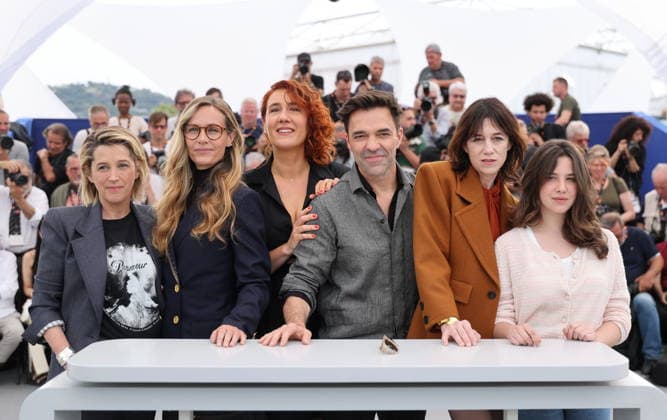 Saül Benchetrit, Charlotte Gainsbourg, Yvo Muller, Lauriane Escaffre, Cécile De France, Florence Loiret Caille Photocall for the film Laffaire Marie Claire at the 79th Cannes International Film Festival May 19th, 2026 Jacovides Moreau Bestimage Photocall for Women On Trial at the 79th Cannes International Film Festival May 19th, 2026 Cannes France  Copyright: xJACOVIDES-MOREAUx xBESTIMAGExJACOVIDES-MOREAUx xBESTIMAGEx