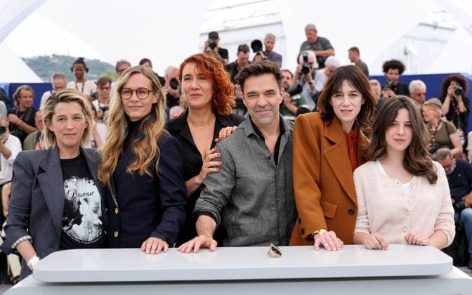Saül Benchetrit, Charlotte Gainsbourg, Yvo Muller, Lauriane Escaffre, Cécile De France, Florence Loiret Caille Photocall for the film Laffaire Marie Claire at the 79th Cannes International Film Festival May 19th, 2026 Jacovides Moreau Bestimage Photocall for Women On Trial at the 79th Cannes International Film Festival May 19th, 2026 Cannes France  Copyright: xJACOVIDES-MOREAUx xBESTIMAGExJACOVIDES-MOREAUx xBESTIMAGEx