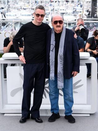 IPA84860605 - Cannes, 79th Cannes Film Festival 2026, day 8. Her Private Hell In the photo: , Nicolas Winding Refn, Pino Donaggio  Copyright: xAlbertoxTerenghix xPoolxPhotoxEventsx07x 84860605