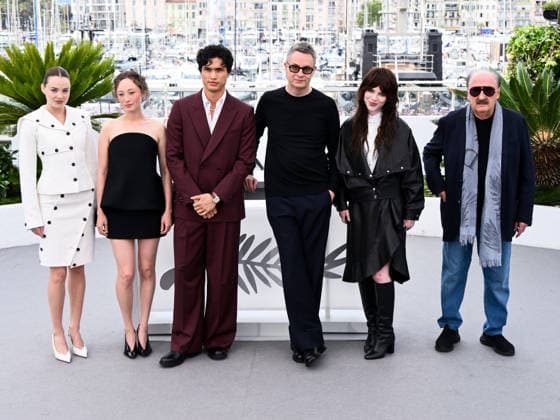 IPA84860480 - Cannes, 79th Cannes Film Festival 2026, day 8. Her Private Hell Pictured: Kristine Froseth, Havana Rose Liu, Charles Melton, Nicolas Winding Refn, Sophie Thatcher and Pino Donaggio  Copyright: xAlbertoxTerenghix xPoolxPhotoxEventsx07x 84860480