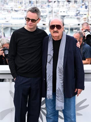 IPA84860609 - Cannes, 79th Cannes Film Festival 2026, day 8. Her Private Hell In the photo: , Nicolas Winding Refn, Pino Donaggio  Copyright: xAlbertoxTerenghix xPoolxPhotoxEventsx07x 84860609