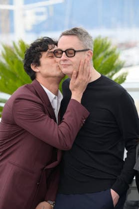 Her Private Hell Photocall at 79th Festival de Cannes - Cannes, France CANNES, FRANCE. May 19, 2026: Charles Melton & Nicolas Winding Refn at the photocall for Her Private Hell at the 79th Festival de Cannes. Picture: Paul Smith Featureflash Cannes France  Copyright: xPaulxSmithx xFeatureflashx