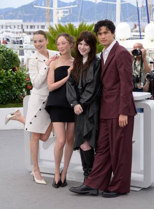 Her Private Hell Photocall at 79th Festival de Cannes - Cannes, France CANNES, FRANCE. May 19, 2026: Kristine Froseth, Havana Rose Liu, Sophie Thatcher & Charles Melton at the photocall for Her Private Hell at the 79th Festival de Cannes. Picture: Paul Smith Featureflash Cannes France  Copyright: xPaulxSmithx xFeatureflashx