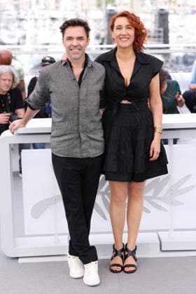 Cannes - L’Affaire Marie-Claire Photocall JD Lauriane Escaffre and Yvo Muller attend the photocall of the film L’Affaire Marie-Claire during the 79th annual Cannes Film Festival at Palais des Festivals on May 19, 2026 in Cannes, France. Photo by Jerome Domine ABACAPRESS.COM Cannes France  Copyright: xDominexJerome ABACAx