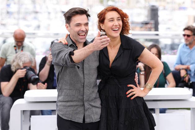 Cannes - L’Affaire Marie-Claire Photocall JD Lauriane Escaffre and Yvo Muller attend the photocall of the film L’Affaire Marie-Claire during the 79th annual Cannes Film Festival at Palais des Festivals on May 19, 2026 in Cannes, France. Photo by Jerome Domine ABACAPRESS.COM Cannes France  Copyright: xDominexJerome ABACAx