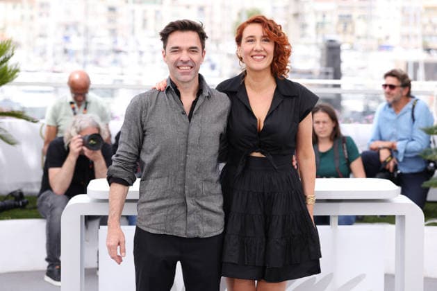 Cannes - L’Affaire Marie-Claire Photocall JD Lauriane Escaffre and Yvo Muller attend the photocall of the film L’Affaire Marie-Claire during the 79th annual Cannes Film Festival at Palais des Festivals on May 19, 2026 in Cannes, France. Photo by Jerome Domine ABACAPRESS.COM Cannes France  Copyright: xDominexJerome ABACAx