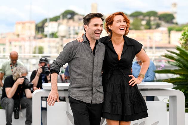 79ème Festival International du Film de Cannes Photocall of the film LAffaire Marie Claire 79th International Film Festival of Cannes Photocall of the film LAffaire Marie Claire 456398 2026 05 19 Muller, Yvo Escaffre, Lauriane  Copyright: xEstellexCarlierx xStarfacex STAR_456398_014