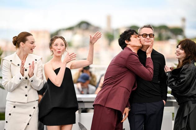 79ème Festival International du Film de Cannes Photocall du film Her Private Hell 79th Cannes International Film Festival Photocall of the film Her Private Hell 456397 2026 05 19 Froseth, Kristine Liu, Havana Rose Melton, Charles Winding Refn, Nicolas Thatcher, Sophie  Copyright: xEstellexCarlierx xStarfacex STAR_456397_032