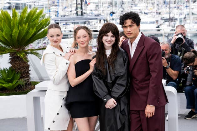 79th Cannes Film Festival Photocall of the movie -Her private hell- Palais des Festivals - Cannes, France Kristine Froseth;Havan Rose Liu;Sophie Thatcher;Charles Melton 79th Cannes Film Festival Photocall of the movie -Her private hell- Palais des Festivals - Cannes, France 19th May 2026 SGPItalia id 134688_095 *Not Exclusive  Copyright: xSGPx