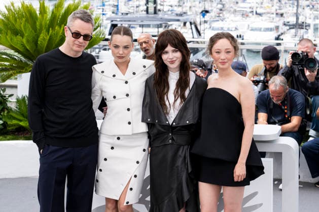 79th Cannes Film Festival Photocall of the movie -Her private hell- Palais des Festivals - Cannes, France Nicolas Winding Refn;Kristine Froseth;Sophie Thatcher;Havan Rose Liu 79th Cannes Film Festival Photocall of the movie -Her private hell- Palais des Festivals - Cannes, France 19th May 2026 SGPItalia id 134688_095 *Not Exclusive  Copyright: xSGPx