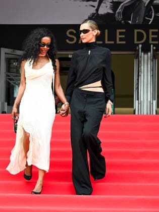IPA84861606 - Cannes, 79th Cannes Film Festival 2026, Day 8. Bella Hadid at the exit of the Debussy Hall.  Copyright: xManuelexMangiarottix xPoolxPhotoxEventsx07x 84861606