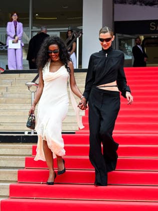 IPA84861614 - Cannes, 79th Cannes Film Festival 2026, Day 8. Bella Hadid at the exit of the Debussy Hall.  Copyright: xManuelexMangiarottix xPoolxPhotoxEventsx07x 84861614