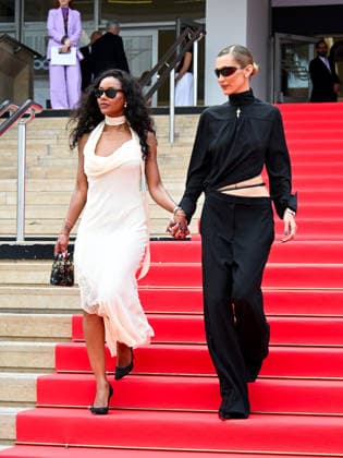 IPA84861618 - Cannes, 79th Cannes Film Festival 2026, Day 8. Bella Hadid at the exit of the Debussy Hall.  Copyright: xManuelexMangiarottix xPoolxPhotoxEventsx07x 84861618