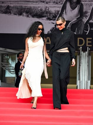 IPA84861594 - Cannes, 79th Cannes Film Festival 2026, Day 8. Bella Hadid at the exit of the Debussy Hall.  Copyright: xManuelexMangiarottix xPoolxPhotoxEventsx07x 84861594
