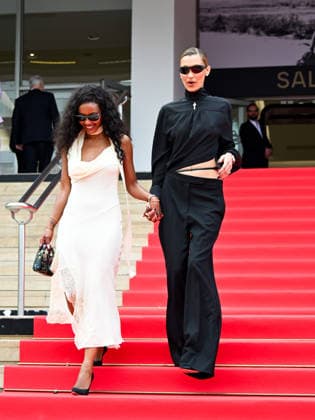 IPA84861612 - Cannes, 79th Cannes Film Festival 2026, Day 8. Bella Hadid at the exit of the Debussy Hall.  Copyright: xManuelexMangiarottix xPoolxPhotoxEventsx07x 84861612