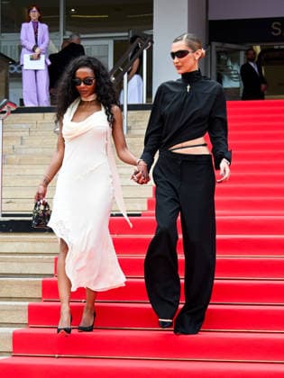 IPA84861616 - Cannes, 79th Cannes Film Festival 2026, Day 8. Bella Hadid at the exit of the Debussy Hall.  Copyright: xManuelexMangiarottix xPoolxPhotoxEventsx07x 84861616