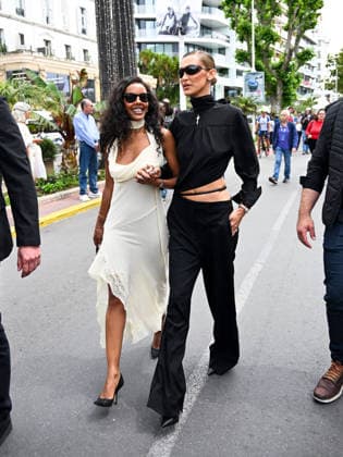 IPA84861641 - Cannes, 79th Cannes Film Festival 2026, Day 8. Bella Hadid at the exit of the Debussy Hall.  Copyright: xManuelexMangiarottix xPoolxPhotoxEventsx07x 84861641