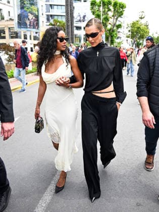 IPA84861643 - Cannes, 79th Cannes Film Festival 2026, Day 8. Bella Hadid at the exit of the Debussy Hall.  Copyright: xManuelexMangiarottix xPoolxPhotoxEventsx07x 84861643