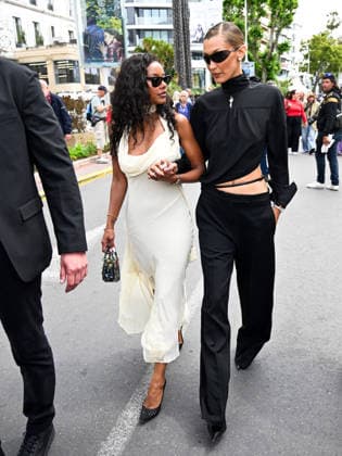 IPA84861645 - Cannes, 79th Cannes Film Festival 2026, Day 8. Bella Hadid at the exit of the Debussy Hall.  Copyright: xManuelexMangiarottix xPoolxPhotoxEventsx07x 84861645