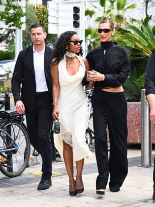 IPA84861662 - Cannes, 79th Cannes Film Festival 2026, Day 8. Bella Hadid at the exit of the Debussy Hall.  Copyright: xManuelexMangiarottix xPoolxPhotoxEventsx07x 84861662