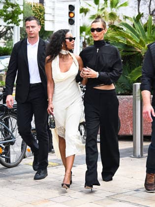 IPA84861666 - Cannes, 79th Cannes Film Festival 2026, Day 8. Bella Hadid at the exit of the Debussy Hall.  Copyright: xManuelexMangiarottix xPoolxPhotoxEventsx07x 84861666