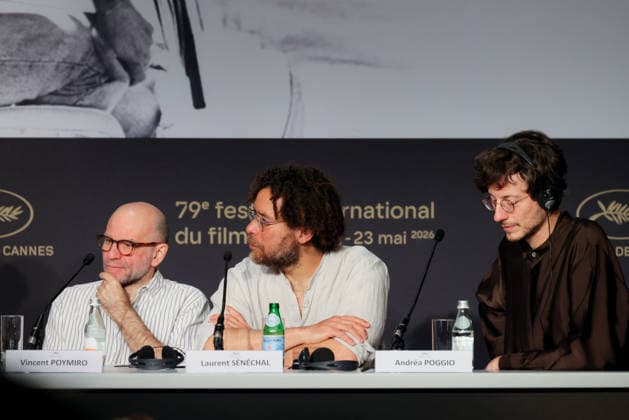 79ème Festival International du Film de Cannes Press conference on the film LInconnue 79th International Film Festival of Cannes Press conference on the film LInconnue 456404 2026 05 19  Copyright: xFranckxBoutonnetx xStarfacex STAR_456404_033