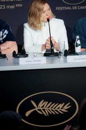 79ème Festival International du Film de Cannes Press conference on the film LInconnue 79th International Film Festival of Cannes Press conference on the film LInconnue 456404 2026 05 19 Seydoux, Léa  Copyright: xFranckxBoutonnetx xStarfacex STAR_456404_038