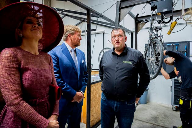 19-05-2026 Brabant Queen Maxima and King Willem-Alexander visited De Weerstand, a former industrial site which is being developed into a residential and living environment, in the Maasgouw area. Â  Copyright: xPPEx