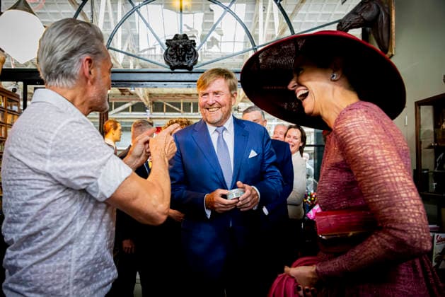 19-05-2026 Brabant Queen Maxima and King Willem-Alexander visited De Weerstand, a former industrial site which is being developed into a residential and living environment, in the Maasgouw area. Â  Copyright: xPPEx