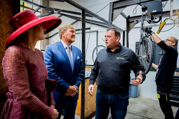 19-05-2026 Brabant Queen Maxima and King Willem-Alexander visited De Weerstand, a former industrial site which is being developed into a residential and living environment, in the Maasgouw area. Â  Copyright: xPPEx