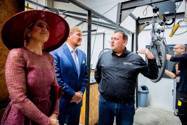 19-05-2026 Brabant Queen Maxima and King Willem-Alexander visited De Weerstand, a former industrial site which is being developed into a residential and living environment, in the Maasgouw area. Â  Copyright: xPPEx