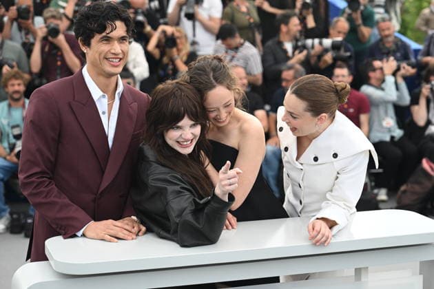 79ème Festival International du Film de Cannes Photocall of the film Her Private Hell 79th Cannes International Film Festival Photocall of the film Her Private Hell 456396 2026 05 19 Thatcher, Sophie Melton, Charles Liu, Havana Rose Froseth, Kristine  Copyright: xSergexArnalx xStarfacex STAR_456396_015