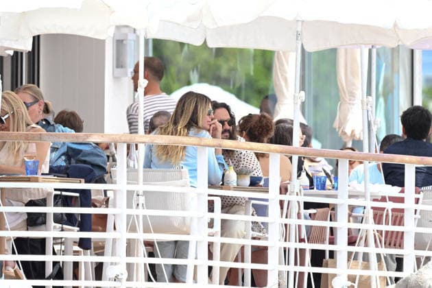 Cannes - Heidi Klum and Tom Kaulitz at The Eden Roc Heidi Klum and her husband Tom Kaulitz have lunch together at the Eden Roc restaurant in Cap d Antibes, France, on May 19, 2026. Photo by Florian Poitout ABACAPRESS.COM Cap d Antibes Provence-Alpes-Cote d Azur France  Copyright: xPoitoutxFlorian ABACAx