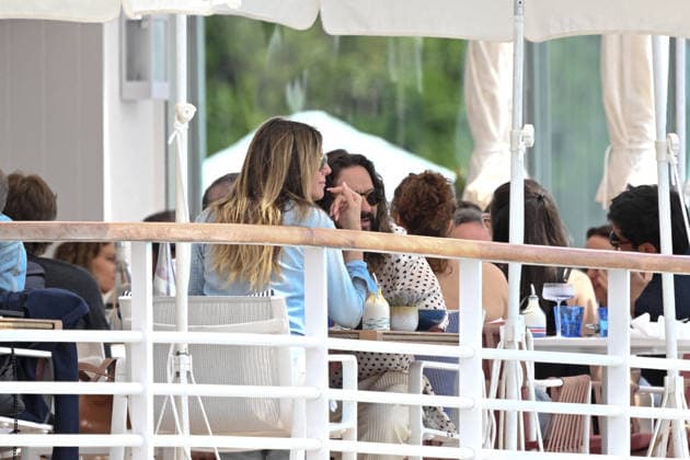 Cannes - Heidi Klum and Tom Kaulitz at The Eden Roc Heidi Klum and her husband Tom Kaulitz have lunch together at the Eden Roc restaurant in Cap d Antibes, France, on May 19, 2026. Photo by Florian Poitout ABACAPRESS.COM Cap d Antibes Provence-Alpes-Cote d Azur France  Copyright: xPoitoutxFlorian ABACAx
